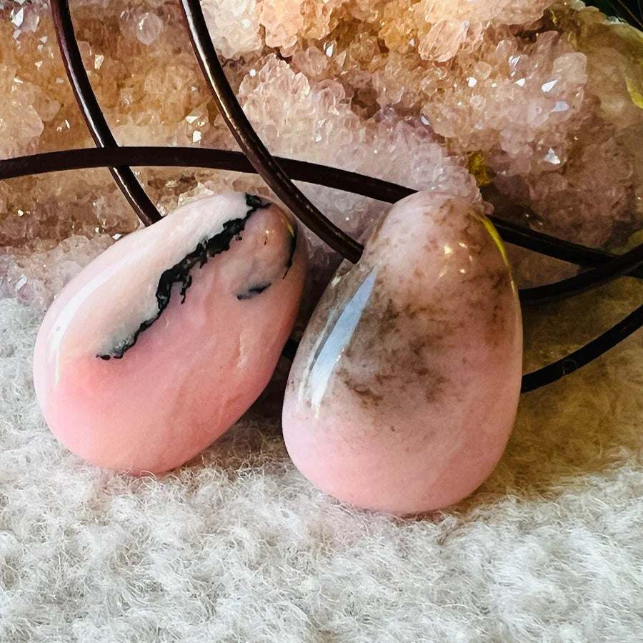 Colier drop pandantiv opal