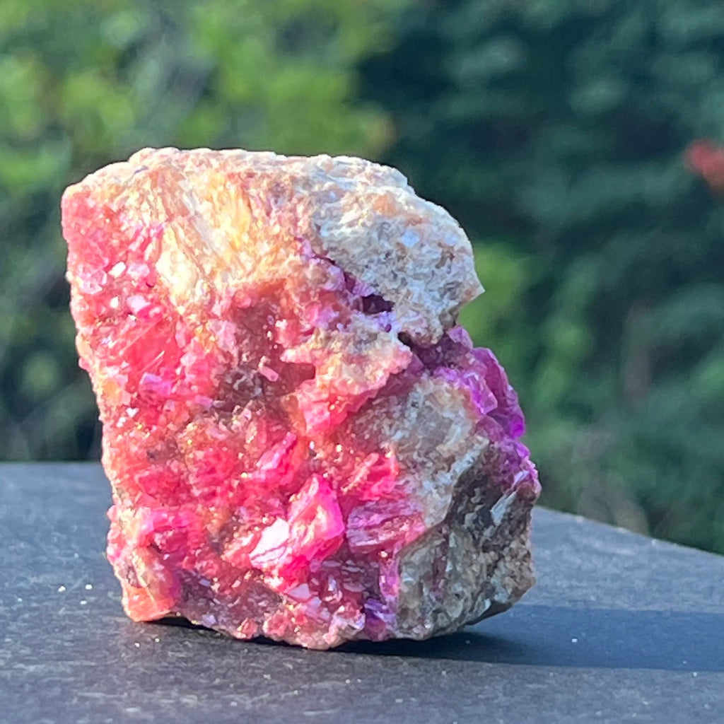 Dolomit roz, salrose, cristal natural. DRUZY