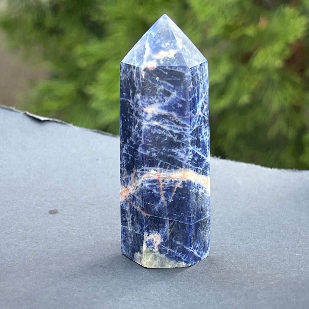 Obelisc sodalit model 1, pietre semipretioase - druzy.ro 2 