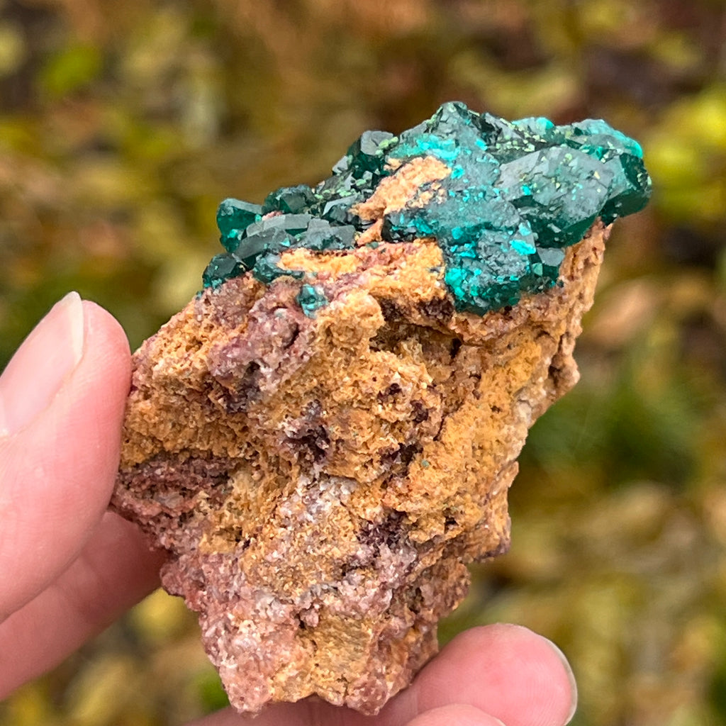 Dioptaz cluster din Congo model 11, pietre semipretioase - druzy.ro 4 