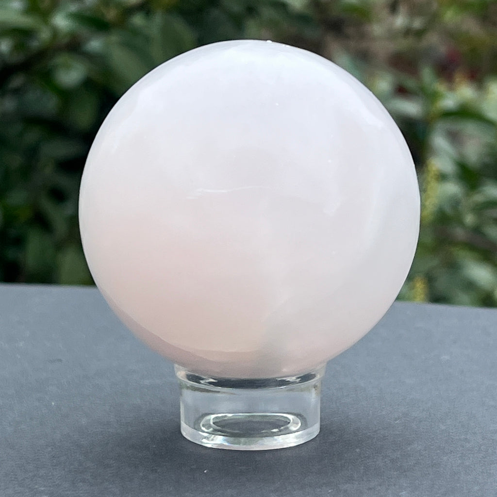 Sfera calcit Mangano din Pakistan model 2, pietre semipretioase - druzy.ro 1 