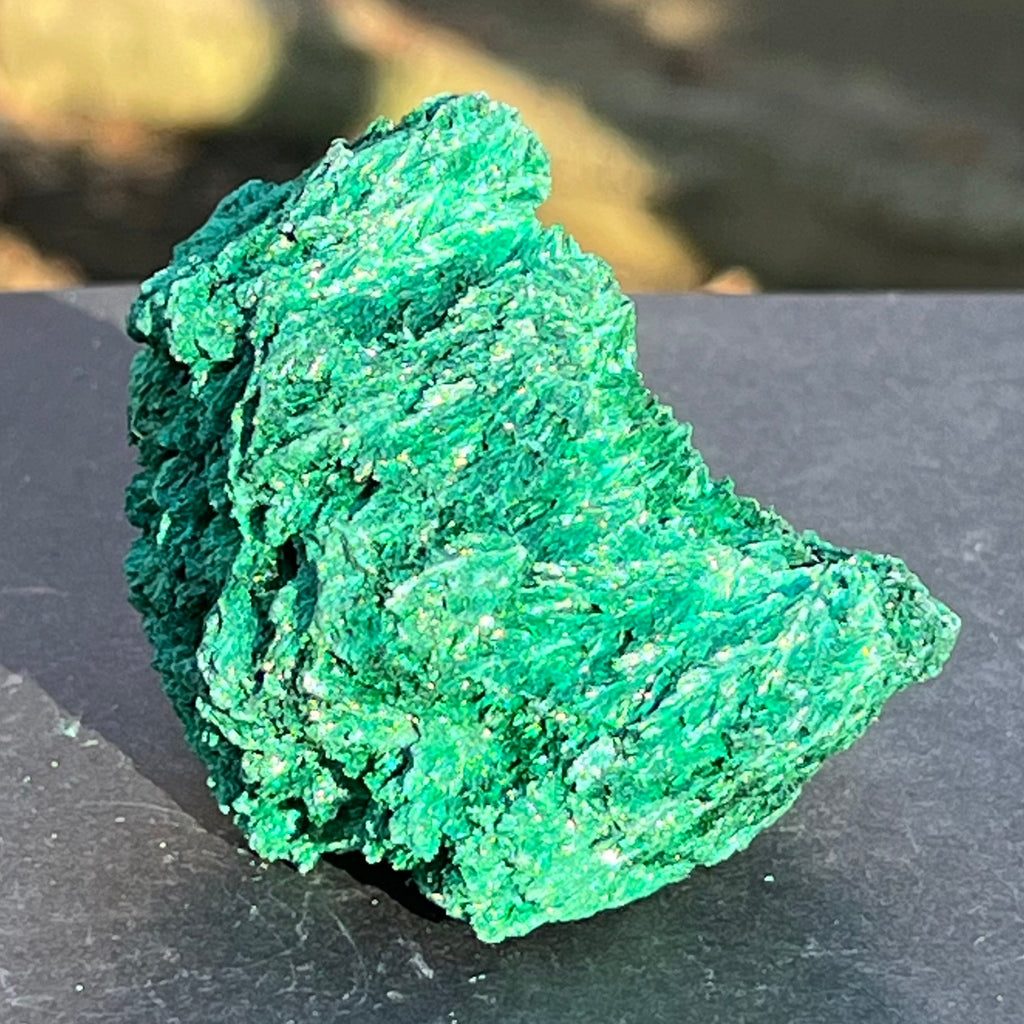 Malachit matasos piatra bruta m15, druzy.ro, cristale 5