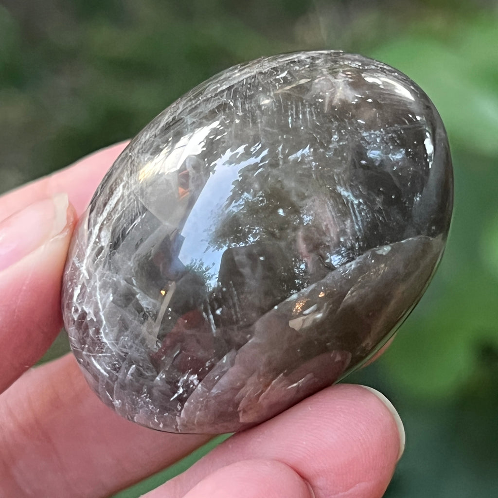 Palmstone piatra lunii somon gri | Model 2, pietre semipretioase - druzy.ro 3 