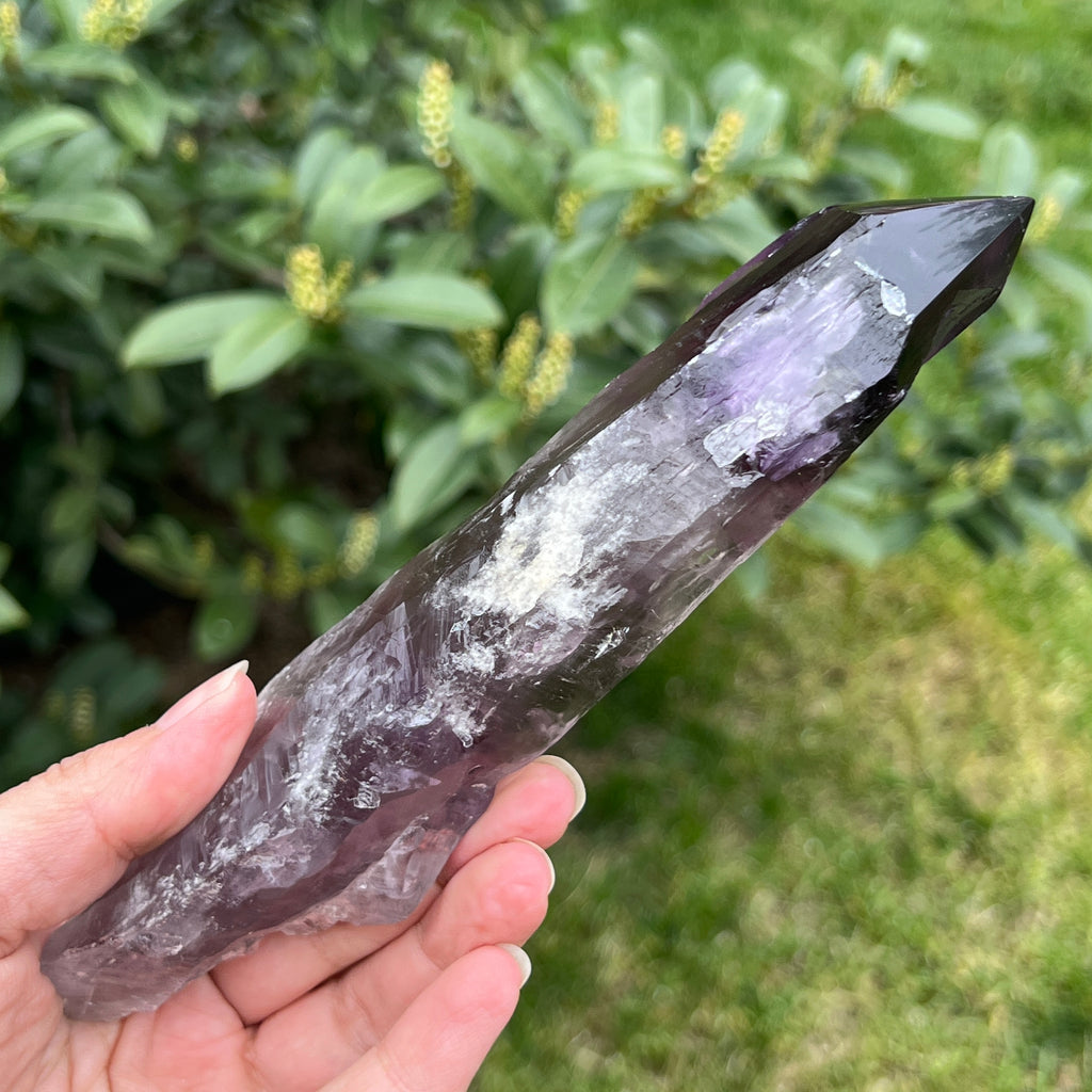 Varf ametist Bahia XL model 3, calitatate AAA, pietre semipretioase - druzy.ro 8 