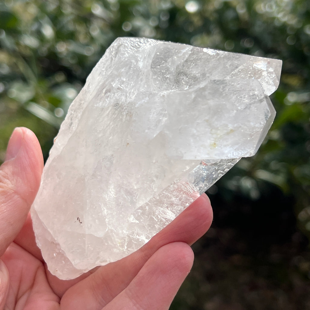 Varf cuart incolor natural, floare de mina L19, pietre semipretioase - druzy.ro 7 