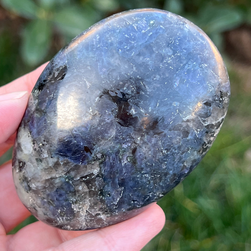 Palmstone Iolit (safir de apa) din Madagascar model 1, pietre semipretioase - druzy.ro 8 