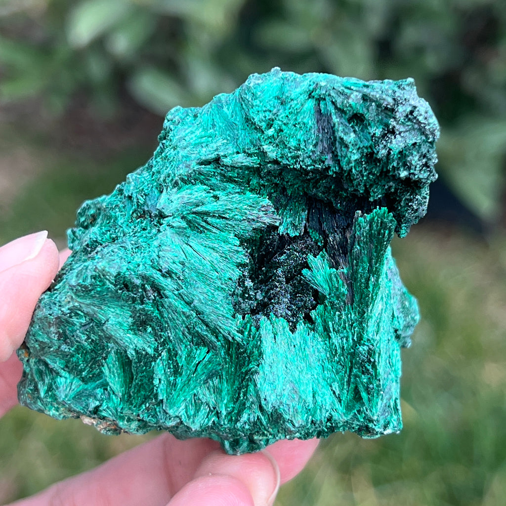 Malachit matasos piatra bruta m3, pietre semipretioase - druzy.ro 9 
