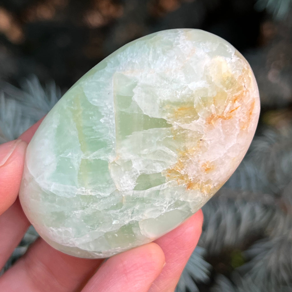 Calcit fistic palmstone m8, pietre semipretioase - druzy.ro 1 