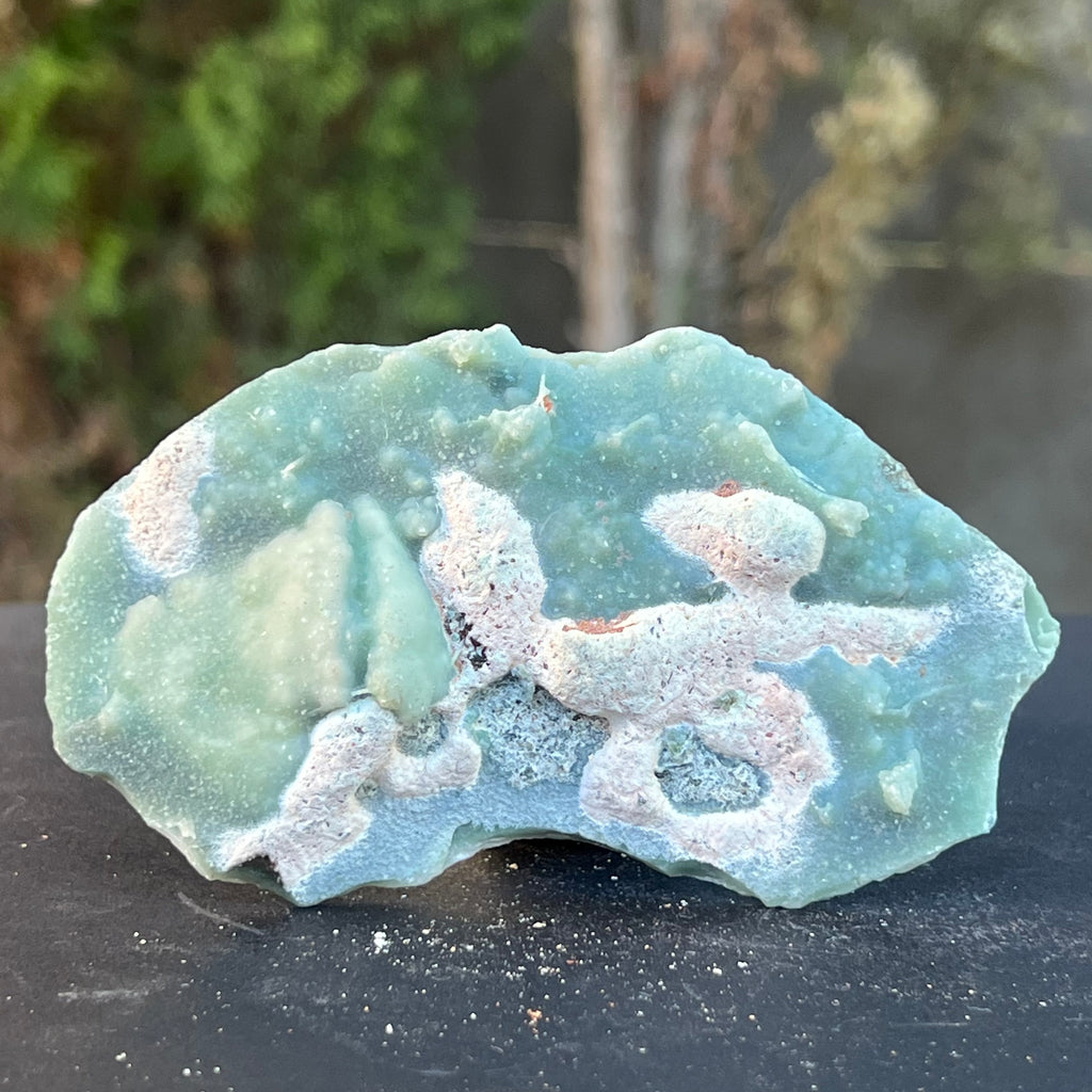 Crisopraz polisat pe o fata m32, druzy.ro, cristale 2