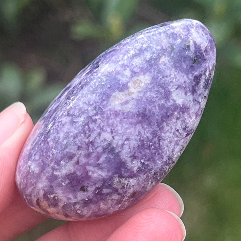 Lepidolit palmstone m13, pietre semipretioase - druzy.ro 5 