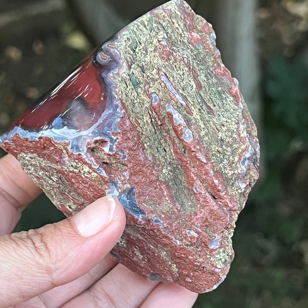Agat de Botswana, nodul agat river model 14, pietre semipretioase - druzy.ro 6 