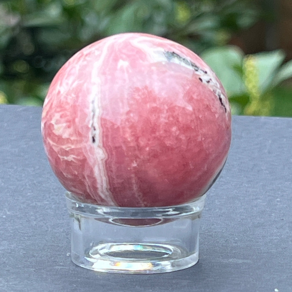 Sfera rodocrozit calitate AAA model 2, pietre semipretioase - druzy.ro 14 