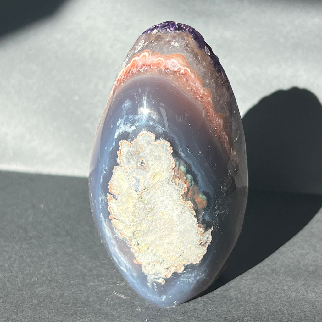Geoda ametist Uruguay AAA model 2, pietre semipretioase - druzy.ro 13 