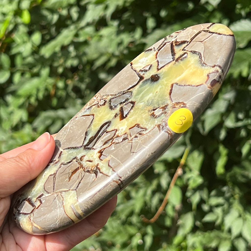 Felie septaria XL m3, druzy.ro, cristale 2