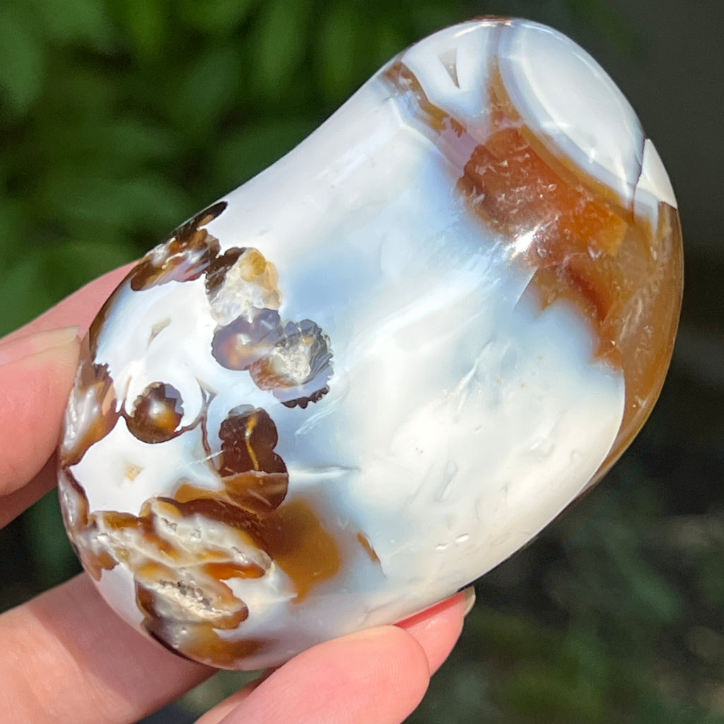 Agat Orca palmstone model 8, pietre semipretioase - druzy.ro 5 