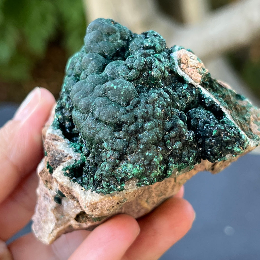 Malachit in matrix cuart si dolomit din Congo model 1, druzy.ro, pietre semipretioase 3