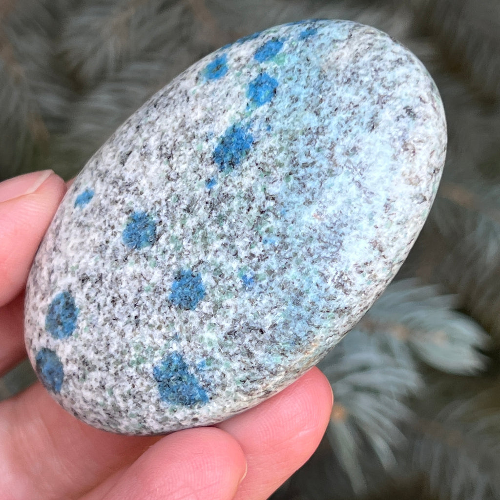 Palmstone K2 Granit cu azurit model 3, pietre semipretioase - druzy.ro 3 