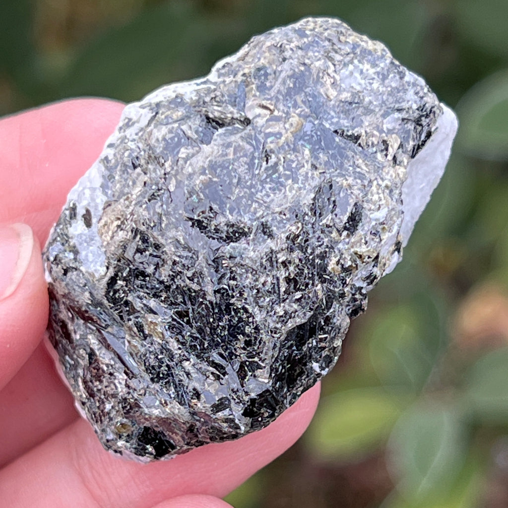 Piatra lunii cu insertii turmalina -piatra bruta m12, pietre semipretioase - druzy.ro 9 