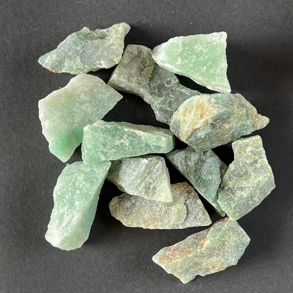 Aventurin verde piatra bruta, spartura, pietre semipretioase - druzy.ro 4