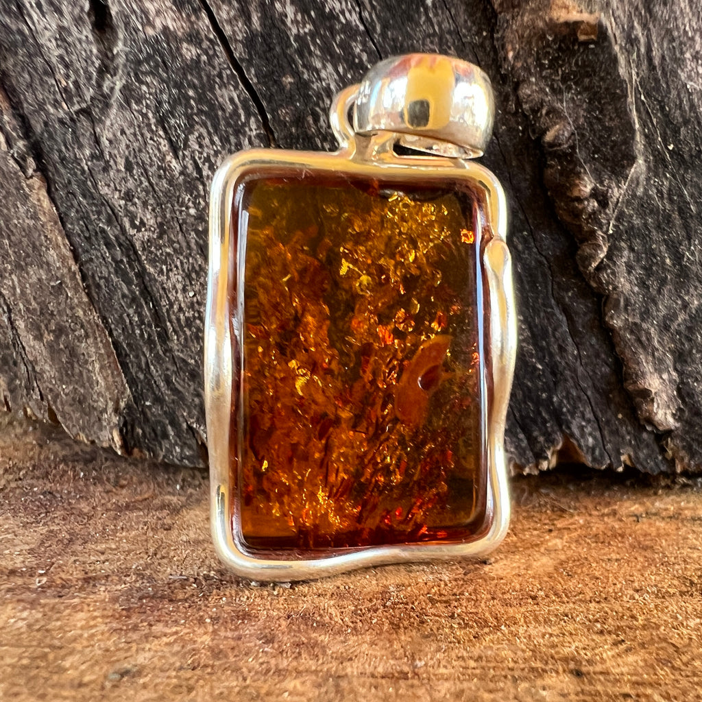 Pandantiv argint cu chihlimbar Amber10, pietre semipretioase - druzy.ro 3 