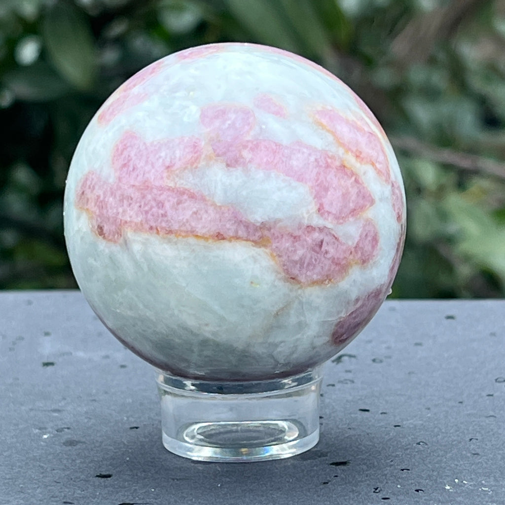 Sfera Rubelit/ turmalina roz model 3, pietre semipretioase - druzy.ro 7 