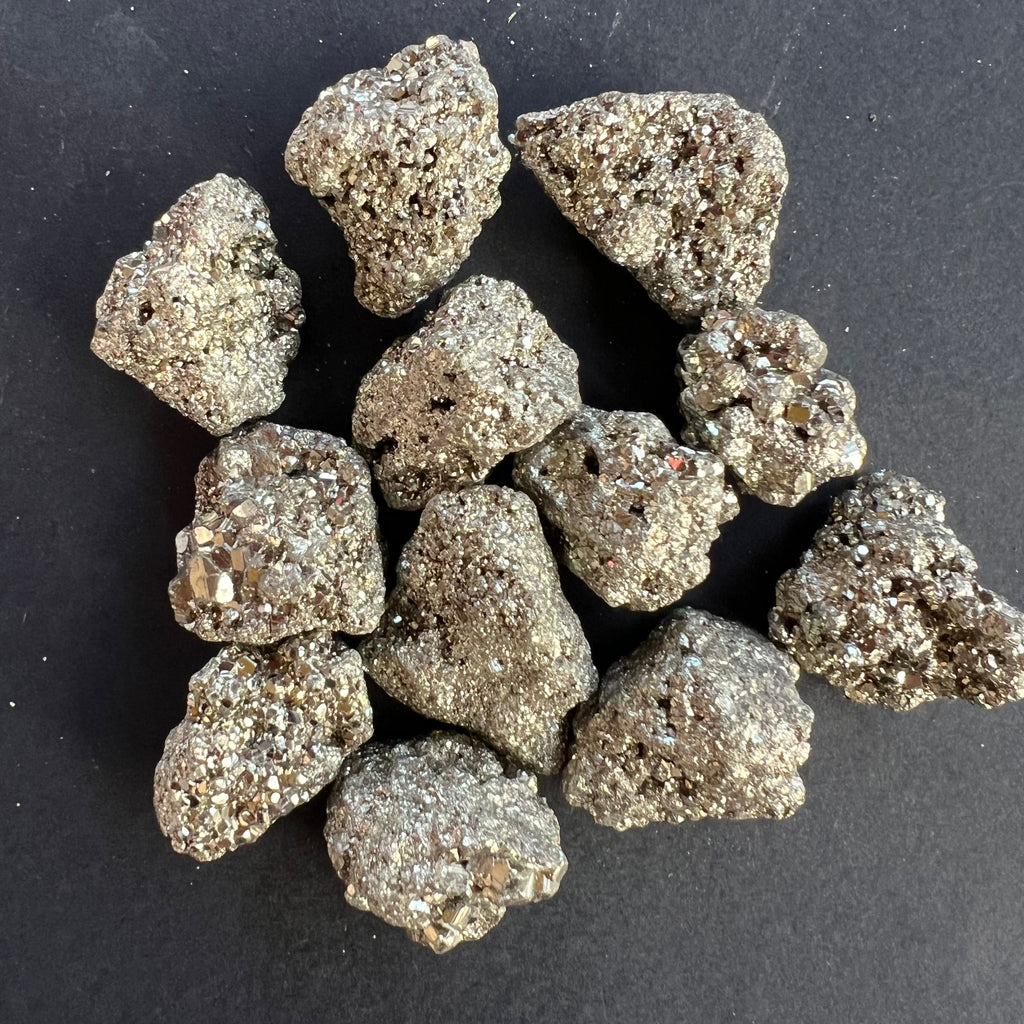 Pirita Peru piatra bruta, druzy.ro, cristale 1