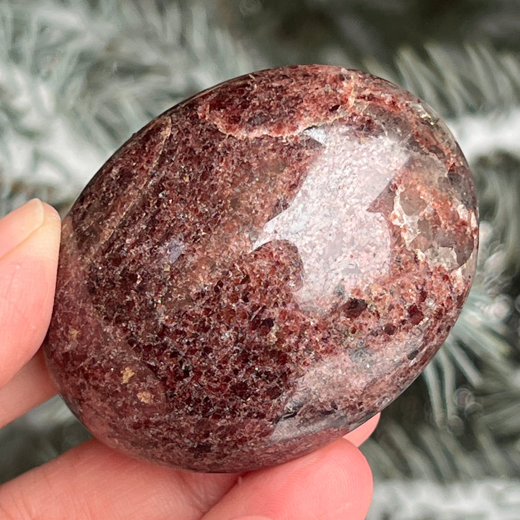 Granat palmstone model 5, pietre semipretioase - druzy.ro 3 
