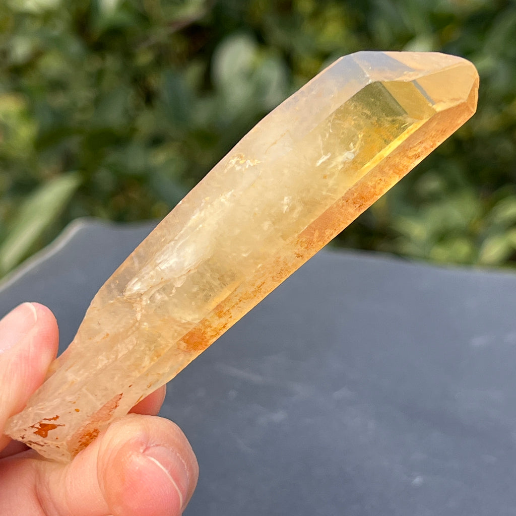 Varf citrin mina Luena, Congo model 6, pietre semipretioase - druzy.ro 3 