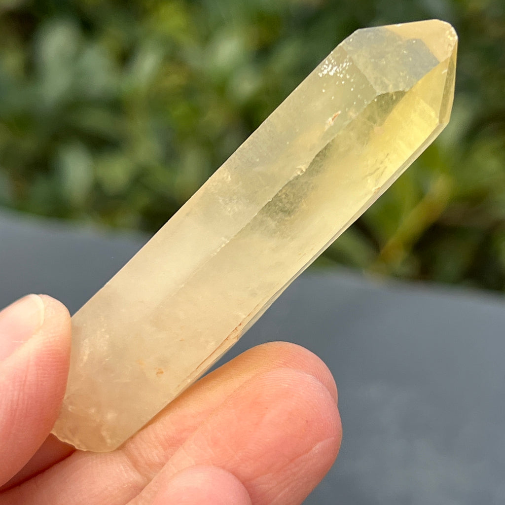 Varf citrin mina Luena, Congo model 13, pietre semipretioase - druzy.ro 1 