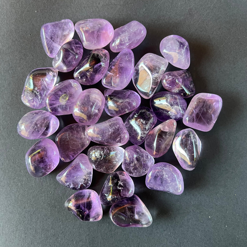 Ametist piatra rulata mini, druzy.ro, cristale 2