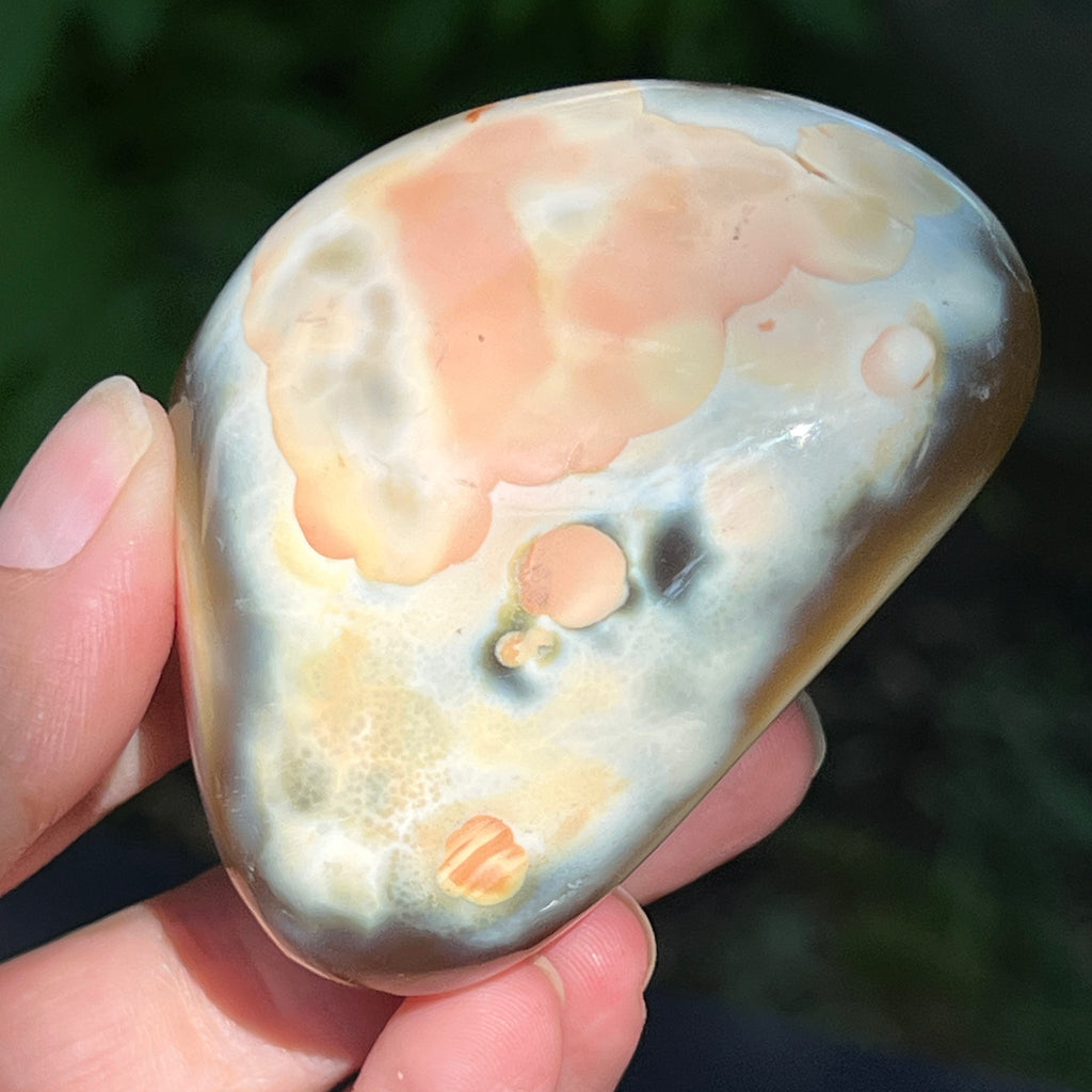 Agat Orca palmstone model 12, pietre semipretioase - druzy.ro 1 