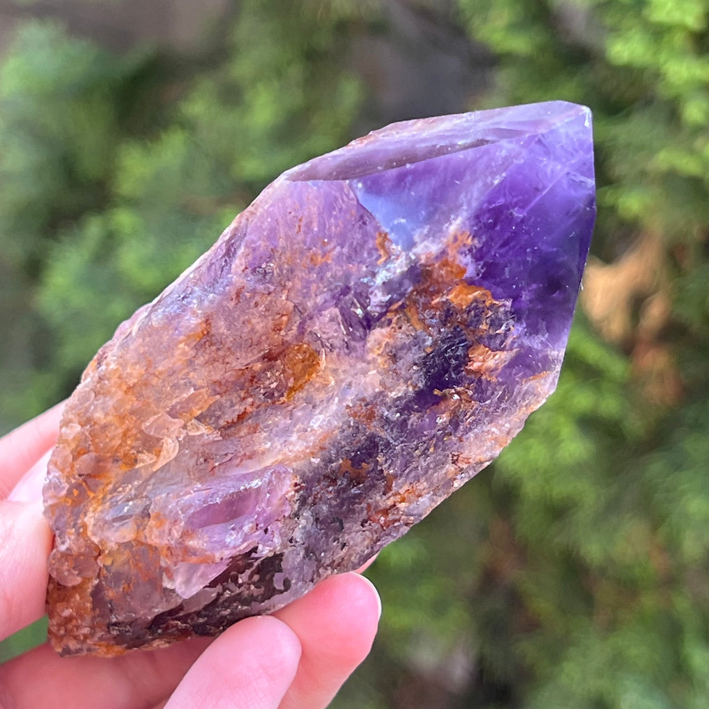 Bagheta / varf ametist Bahia model 4, druzy.ro, pietre semipretioase 1