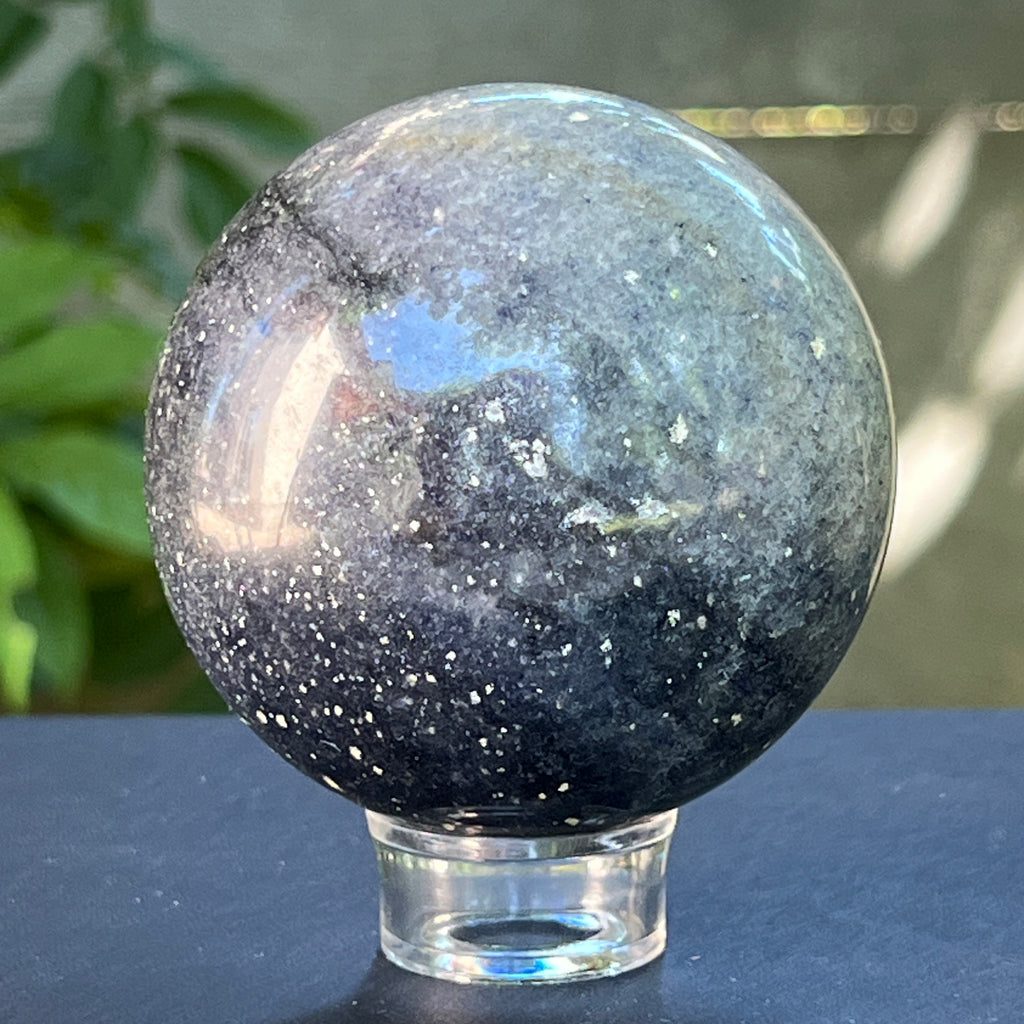 Sfera Lazulit din Madagascar model 2, pietre semipretioase - druzy.ro 2 