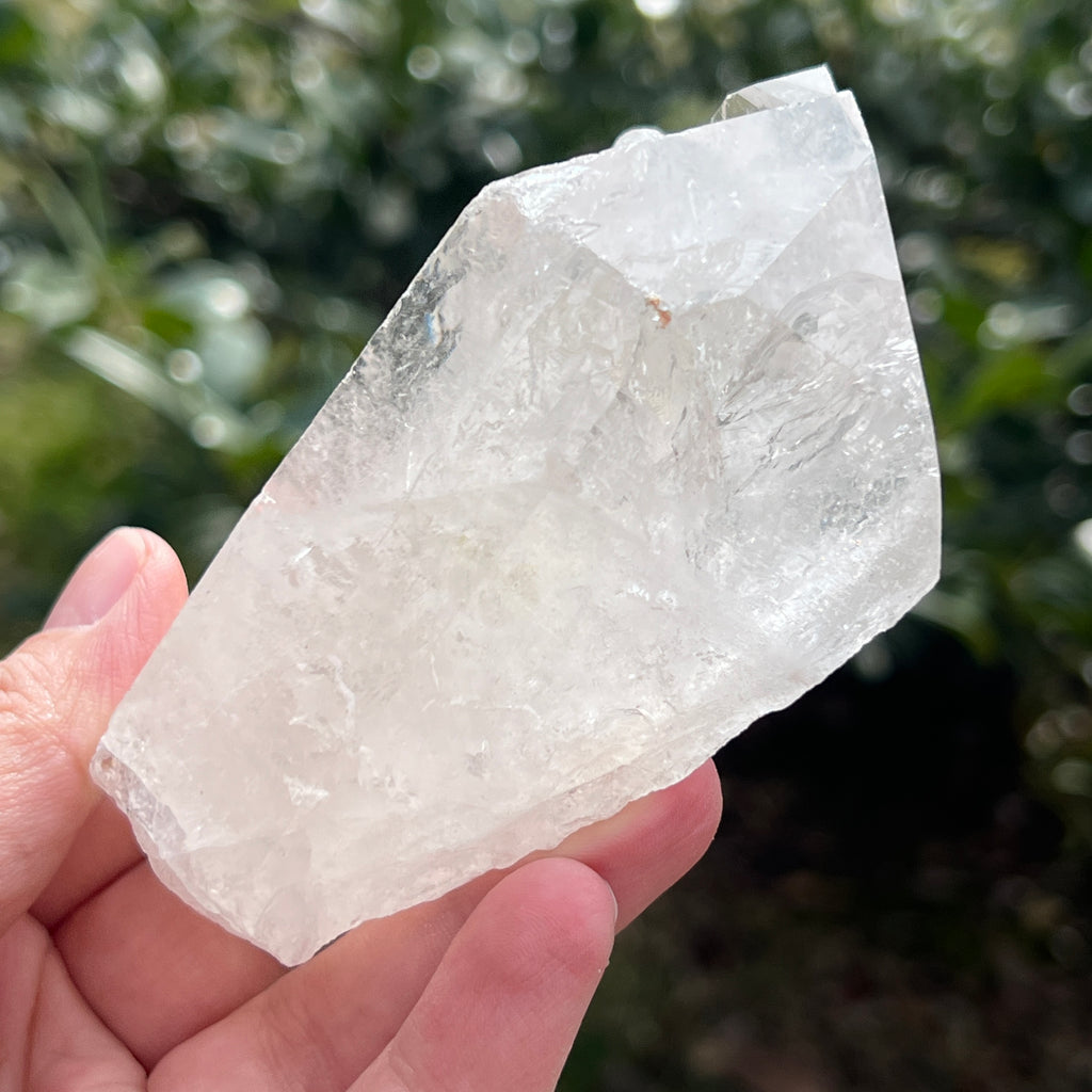 Varf cuart incolor natural, floare de mina L19, pietre semipretioase - druzy.ro 6 