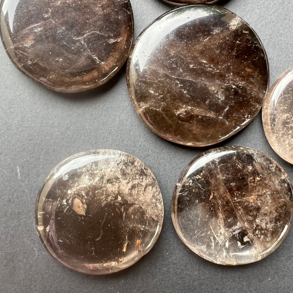 Palmstone cuart fumuriu 4-5 cm, druzy.ro, pietre semipretioase 2
