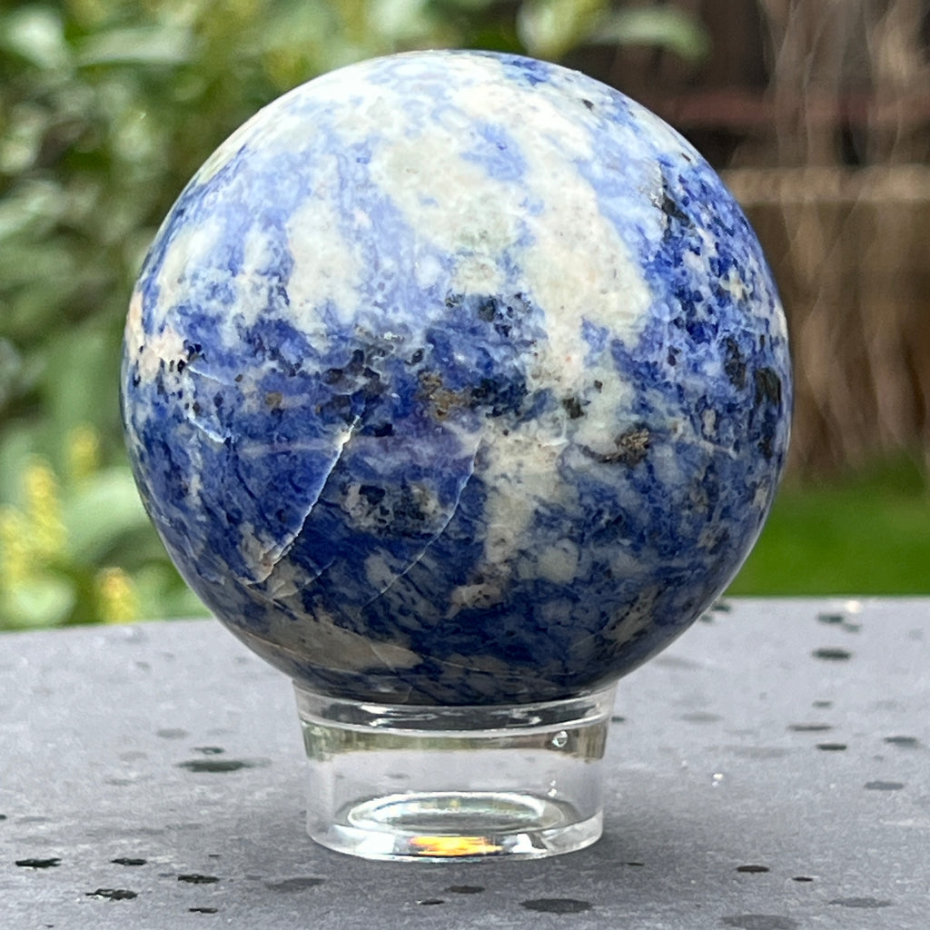 Sodalit sfera model 5, pietre semipretioase - druzy.ro 6 