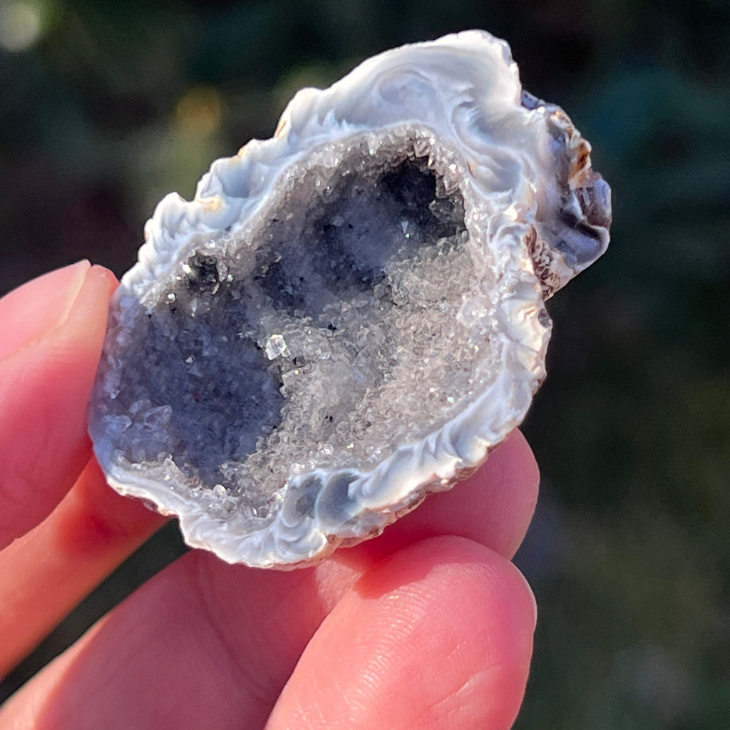 Cluster Agat FEATHER m5, agat cu cuart, pietre semipretioase - druzy.ro 1 