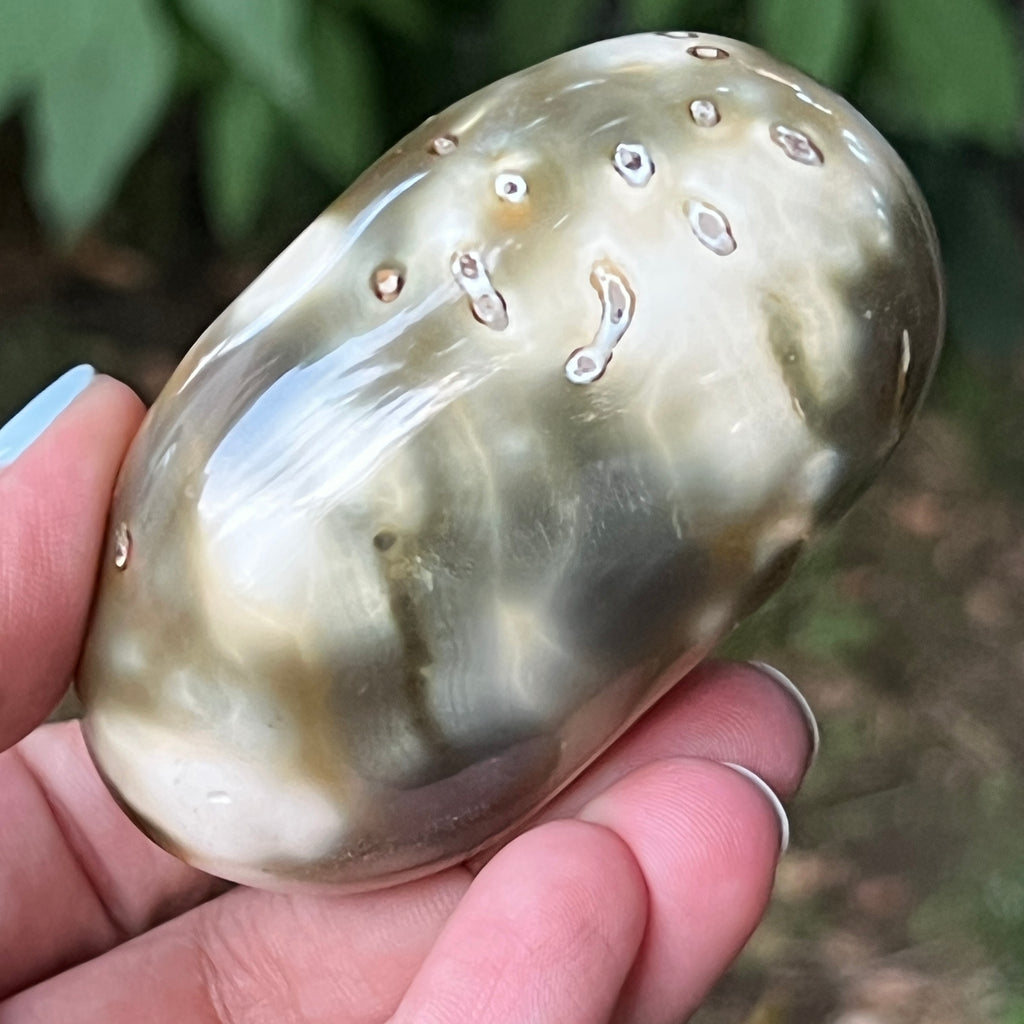 Agat Orca palmstone model 10, pietre semipretioase - druzy.ro 4 