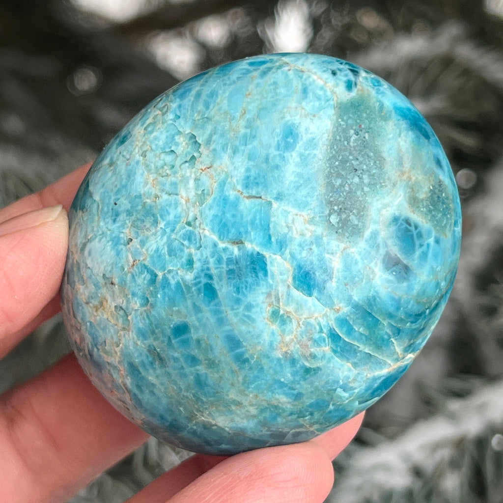 Apatit rulat palmstone model 12, pietre semipretioase - druzy.ro 3 