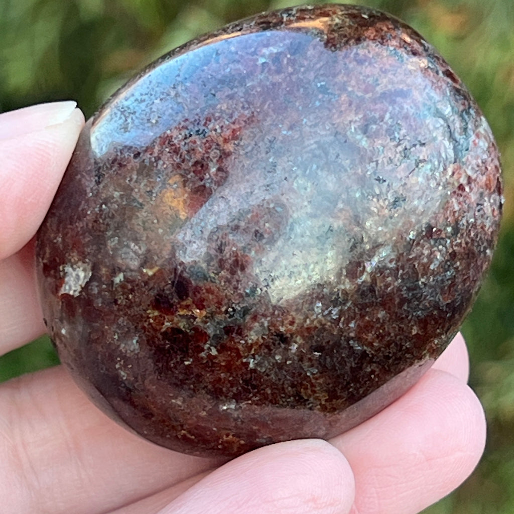 Granat palmstone model 7, pietre semipretioase - druzy.ro 1 