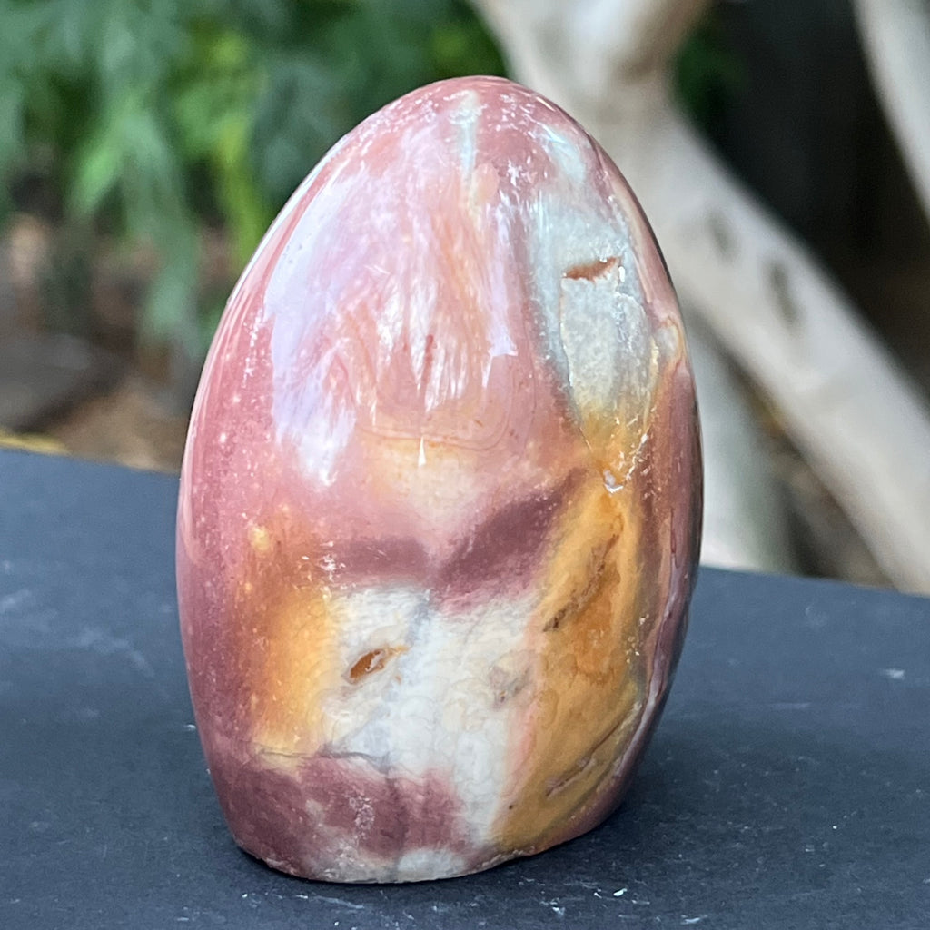 Jasp policrom sculptura forma libera model 4 Africa, druzy.ro, cristale 3