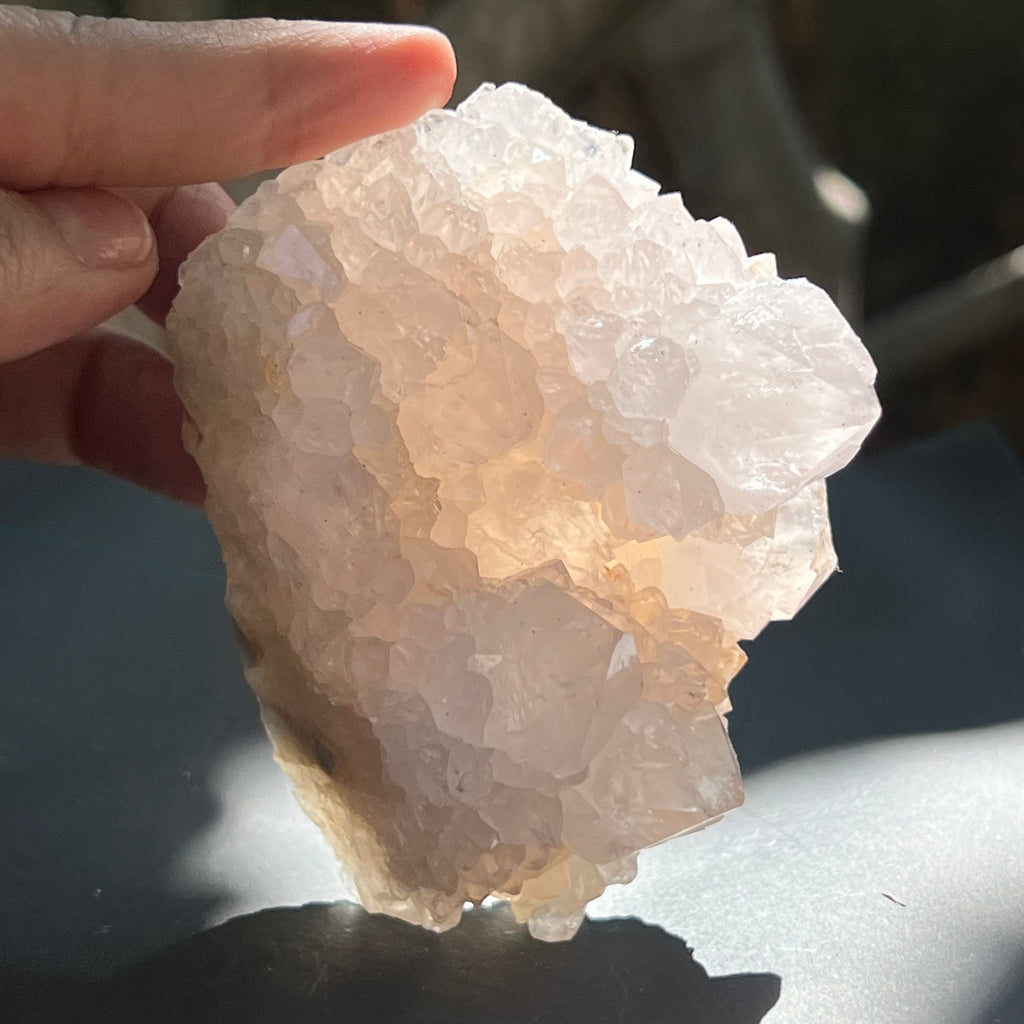 Cluster cuart cactus / cuart spirit FLOWER model F6, druzy.ro, pietre semipretioase 3