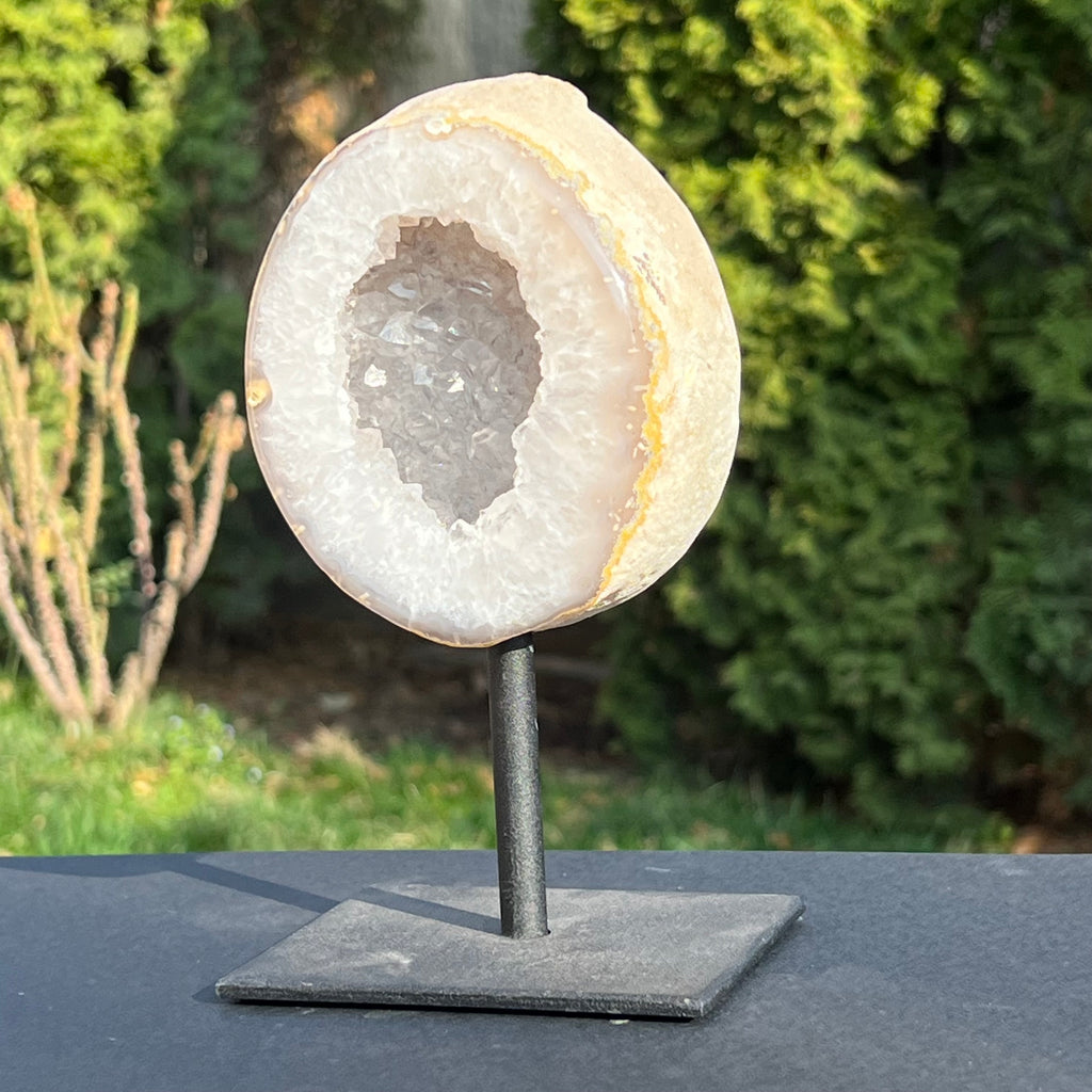 Geoda agat stand model 3, druzy.ro, cristale 2