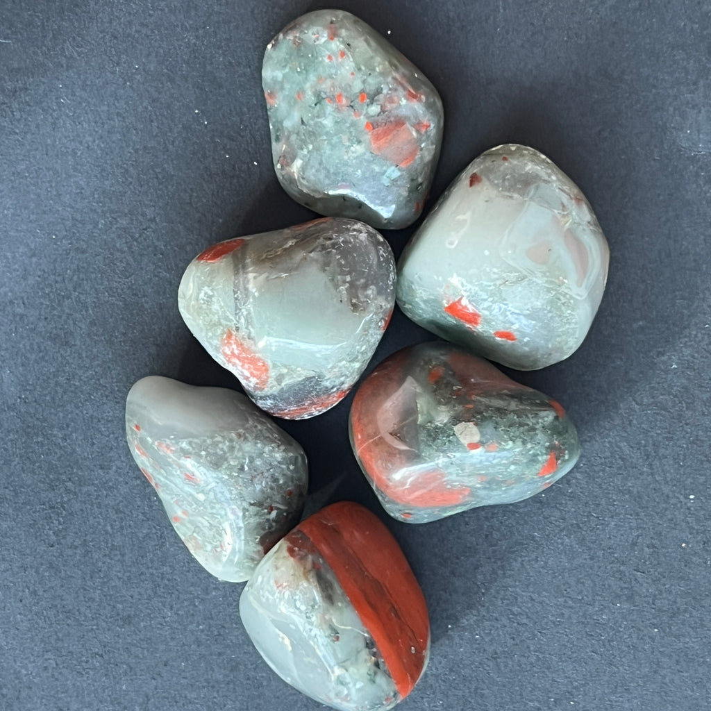 Seftonit piatra sangelui piatra rulata, pietre semipretioase - druzy.ro 4 