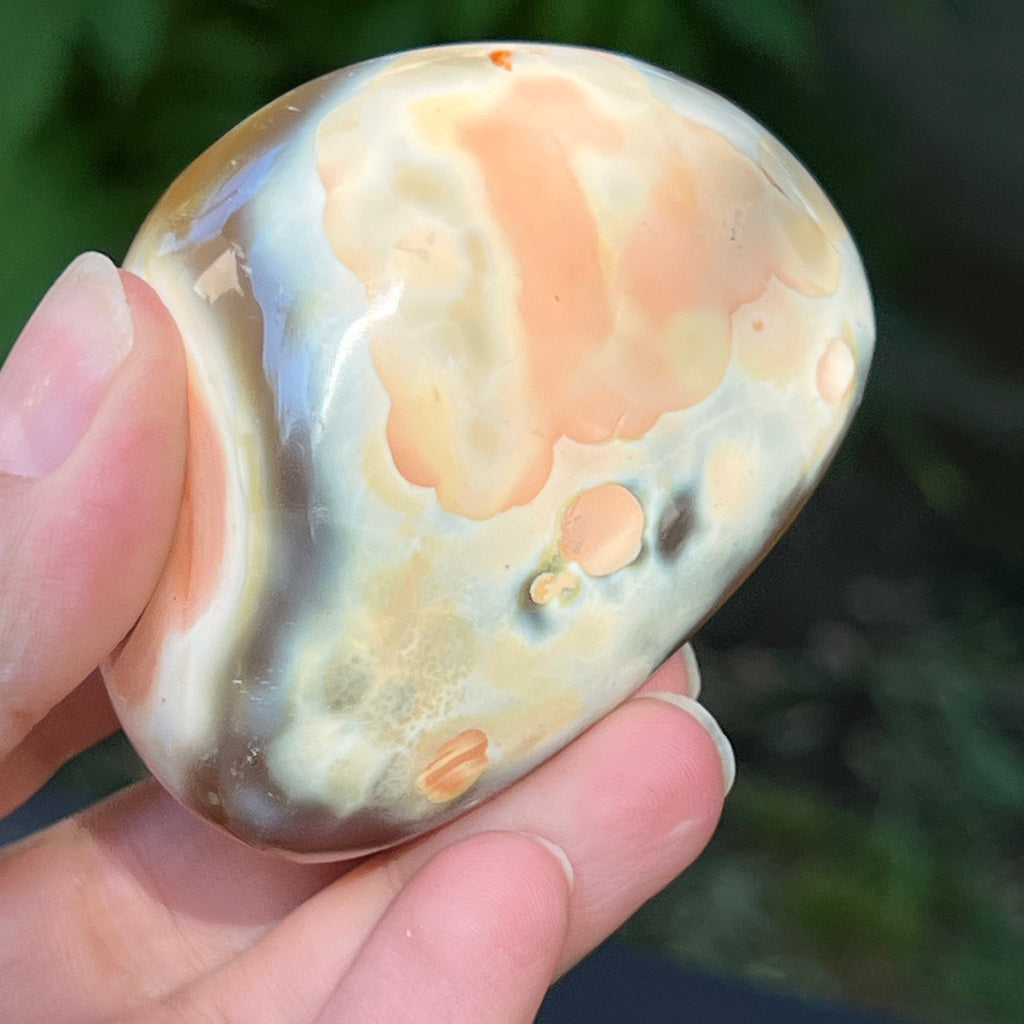 Agat Orca palmstone model 12, pietre semipretioase - druzy.ro 2 