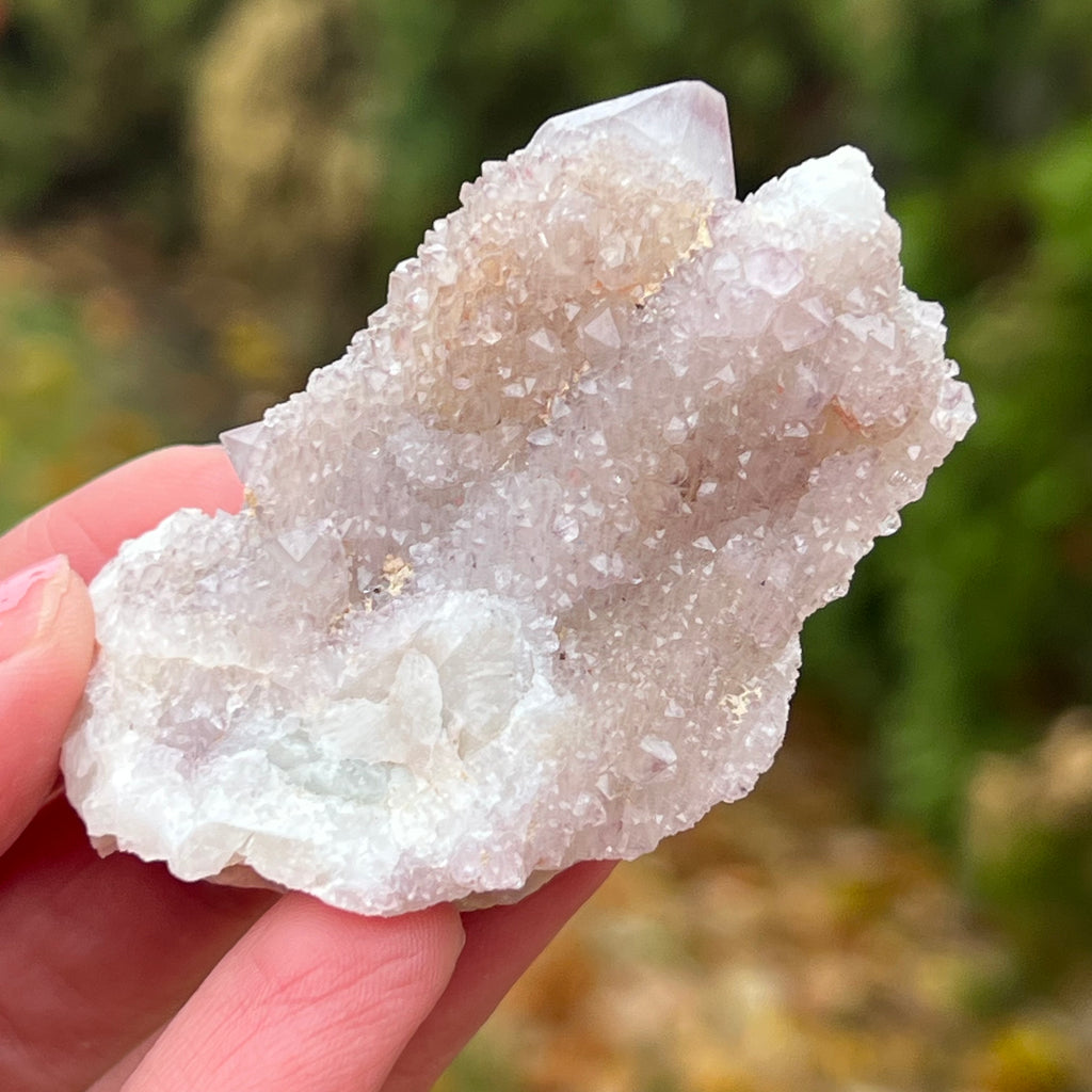 Cluster cuart spirit/cuart cactus mini model AF3/14, druzy.ro, cristale 1