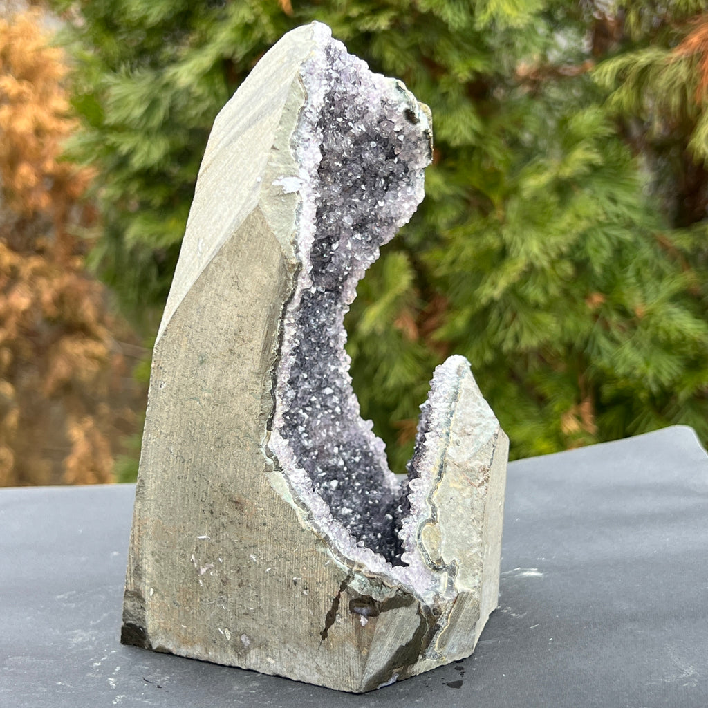 Geoda ametist Uruguay model 42, pietre semipretioase - druzy.ro 3 