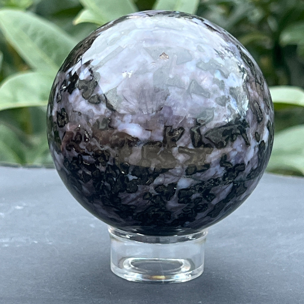 Sfera merlinit model 2, pietre semipretioase - druzy.ro 2 
