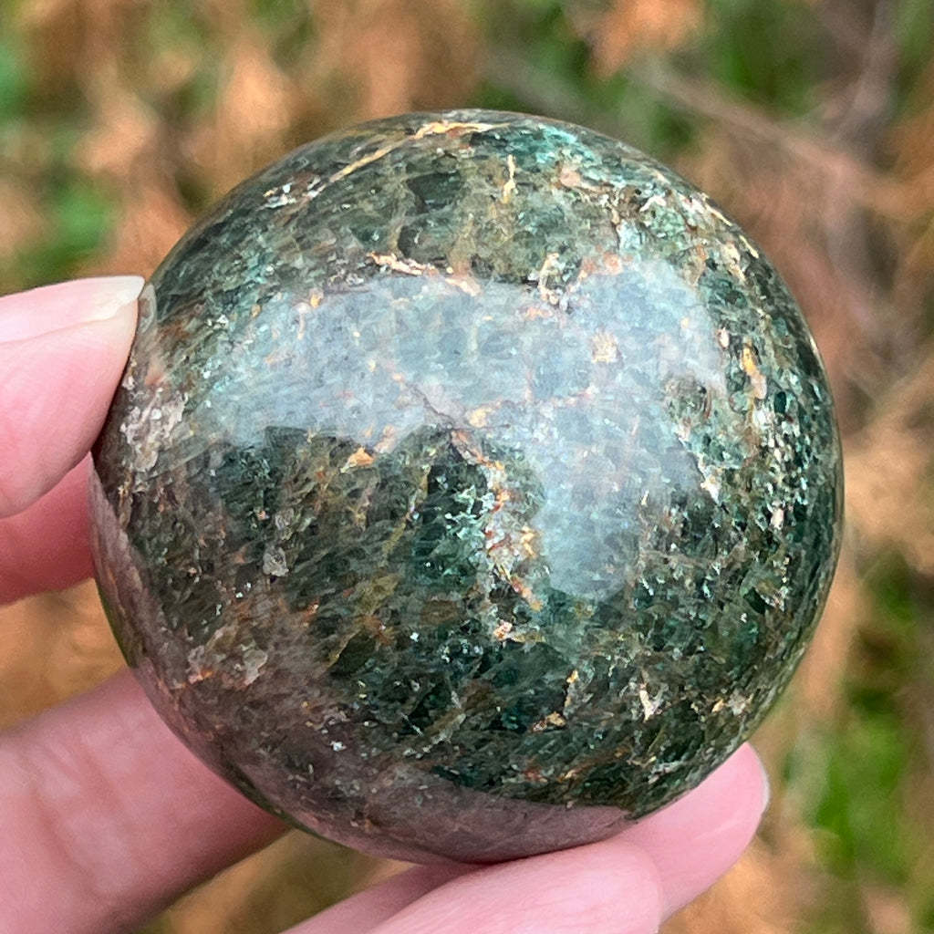 Apatit sfera model 11, pietre semipretioase - druzy.ro 5 