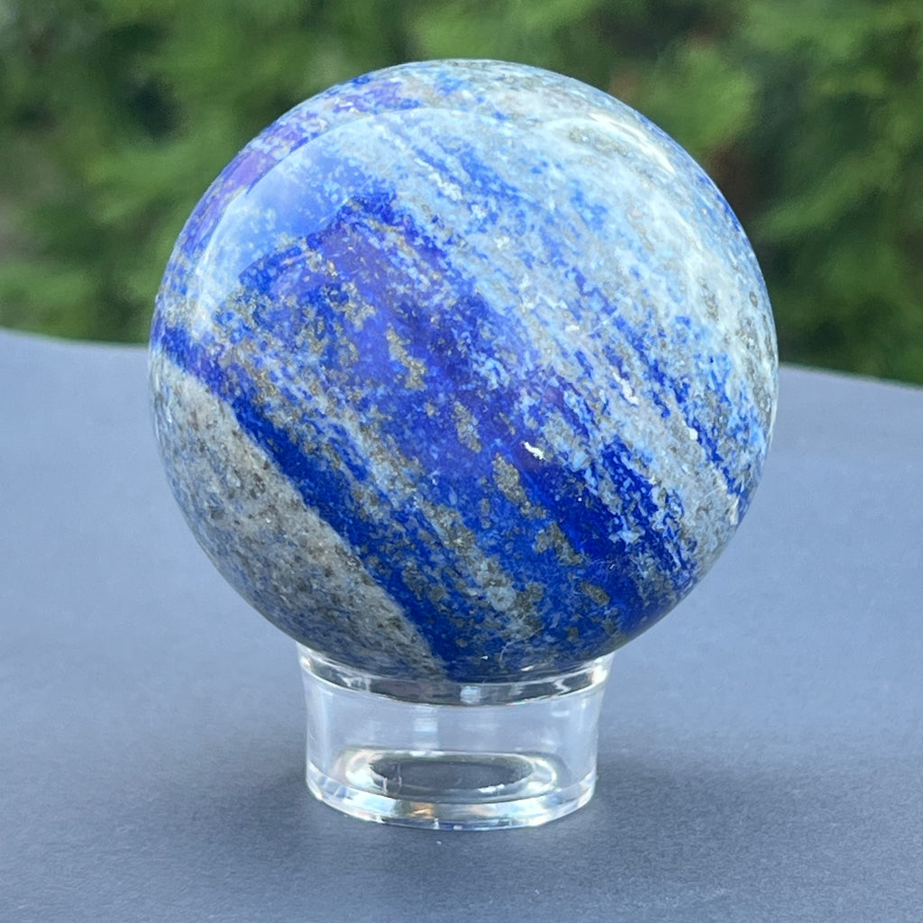 Sfera Lapis Lazuli model 6, pietre semipretioase - druzy.ro 3 